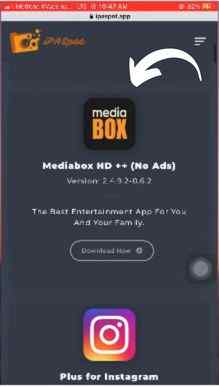 mediabox ios 13 of mediabox ++ with cydia impactor