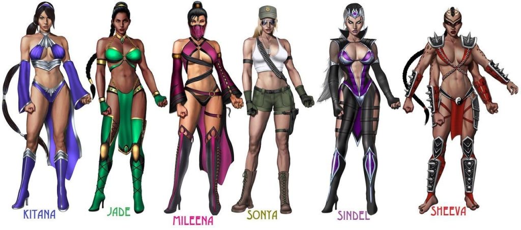 Female Mortal Kombat Characters
