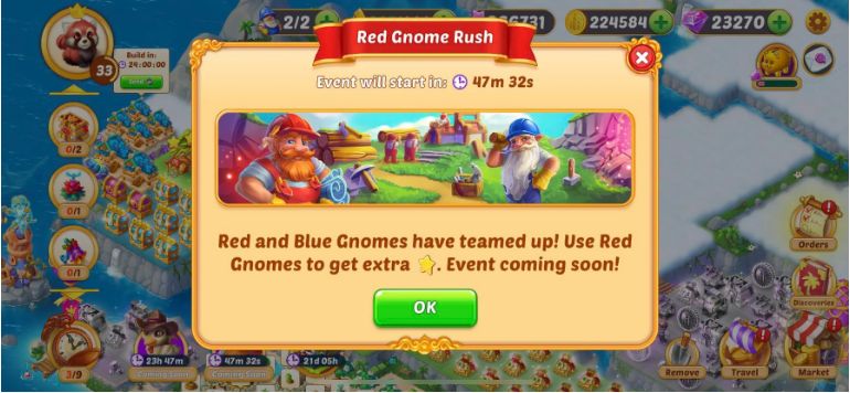 Evermerge Red Gnomes